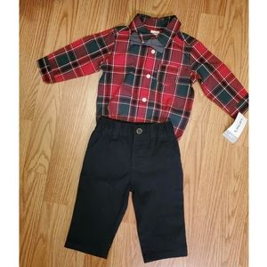 Baby boy Christmas outfit 6 month NWT